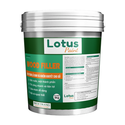 Keo Trám Trét Gỗ (Bột Trét Gỗ) Lotus Wood Filler