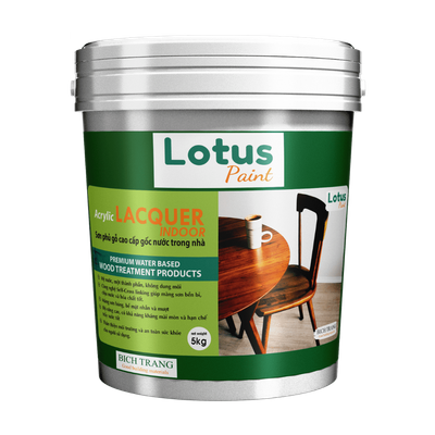 Sơn Phủ Bóng Trong Nhà Lotus Acrylic Lacquer – Indoor