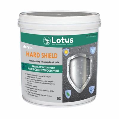 Sơn Phủ Bóng Cứng Lotus Hard Shield