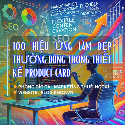 100 Hiệu Ứng Làm Đẹp Thường Dùng Trong Thiết Kế Product Card