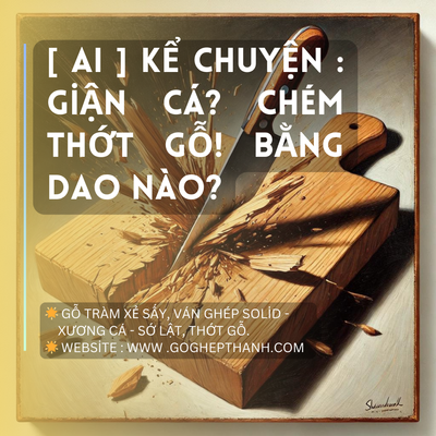 [ AI ] Kể Chuyện : Giận Cá? Chém Thớt Gỗ! Bằng Dao Nào?