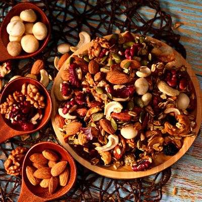 Granola siêu hạt ăn kiêng ngũ cốc giảm cân dinh dưỡng eat clean không đường thêm hạt Macca