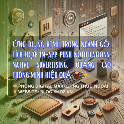 Ứng Dụng HTML Trong Ngành Gỗ: Tích Hợp In-App Push Notifications, Native Advertising, Quảng Cáo Thông Minh Hiệu Quả 🪵✨