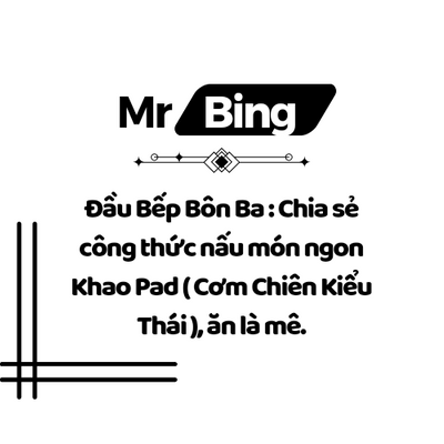 Đầu Bếp Bôn Ba : Chia sẻ công thức nấu món ngon Khao Pad ( Cơm Chiên Kiểu Thái ), ăn là mê.