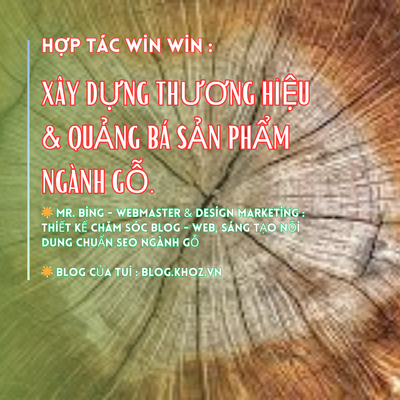 Quy Trình Hợp Tác Win Win - Marketing :  Xây Dựng Thương Hiệu & Quảng Bá Sản Phẩm Ngành Gỗ.