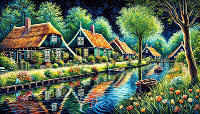 Giethoorn Ngôi làng cổ tích đẹp nhất thế giới ở đâu ?