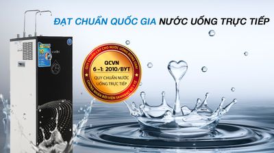 Máy lọc nước RO nóng nguội lạnh Karofi KAD-X60 10 lõi