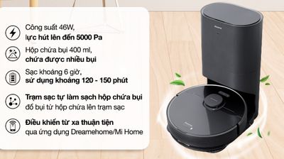 Robot hút bụi lau nhà Dreame D10S Plus