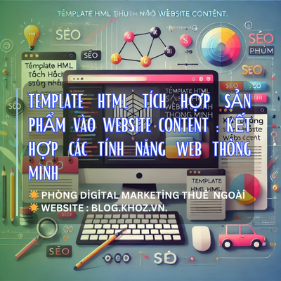 Template HTML Tích Hợp Sản Phẩm Vào Website Content : Kết Hợp Các Tính Năng Web Thông Minh