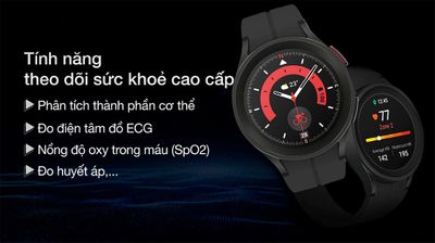 Đồng hồ thông minh Samsung Galaxy Watch5 Pro LTE 45mm Đen