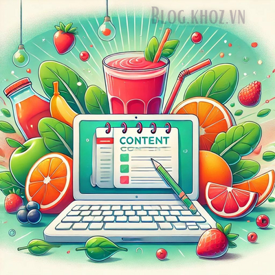 Bí Quyết Viết Content Sinh Tố, Nước Ép Trái Cây : Thu Hút Độc Giả Yêu Thích Sức Khỏe!