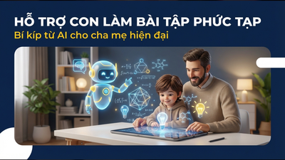 Hỗ trợ giải thích và hướng dẫn con làm các bài tập về nhà phức tạp