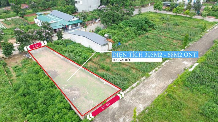 Lô Góc TĐC Vai Réo – 165m²