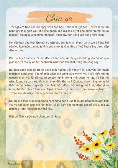 Testimonial image 6/45 – Family Lineage Healing