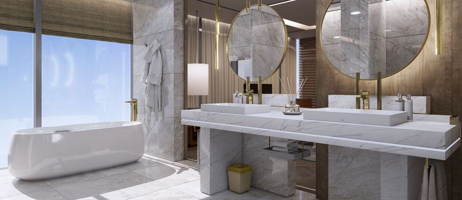 Phòng tắm Lối vào bầu trời - ảnh 1
