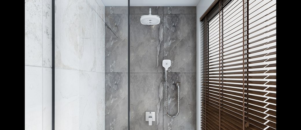 Phòng tắm tinh giản cao cấp - ảnh 3