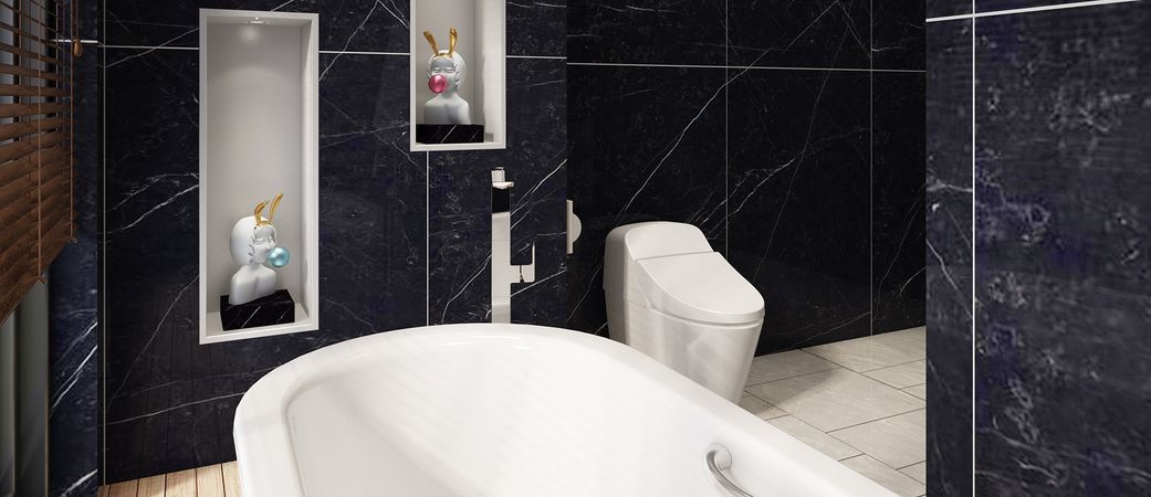 Phòng tắm thư thái hiện đại - ảnh 3