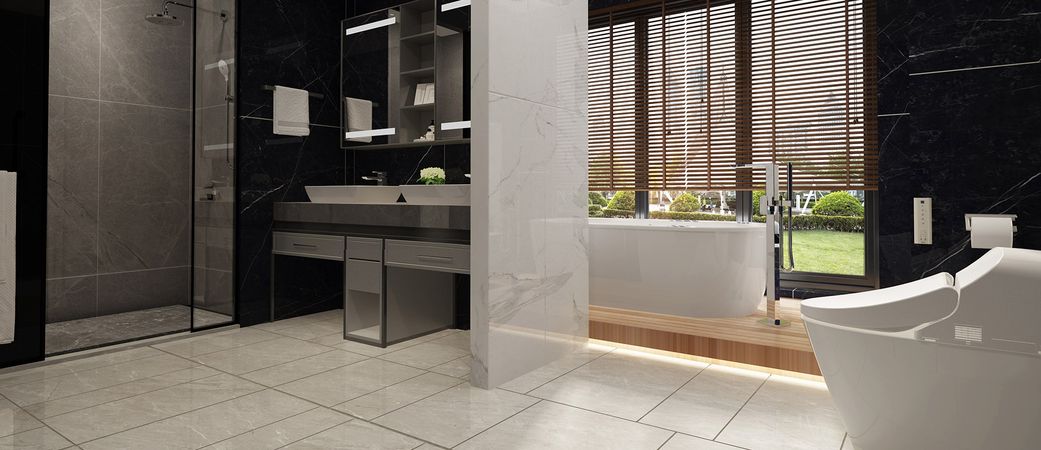 Phòng tắm thư thái hiện đại - ảnh 1