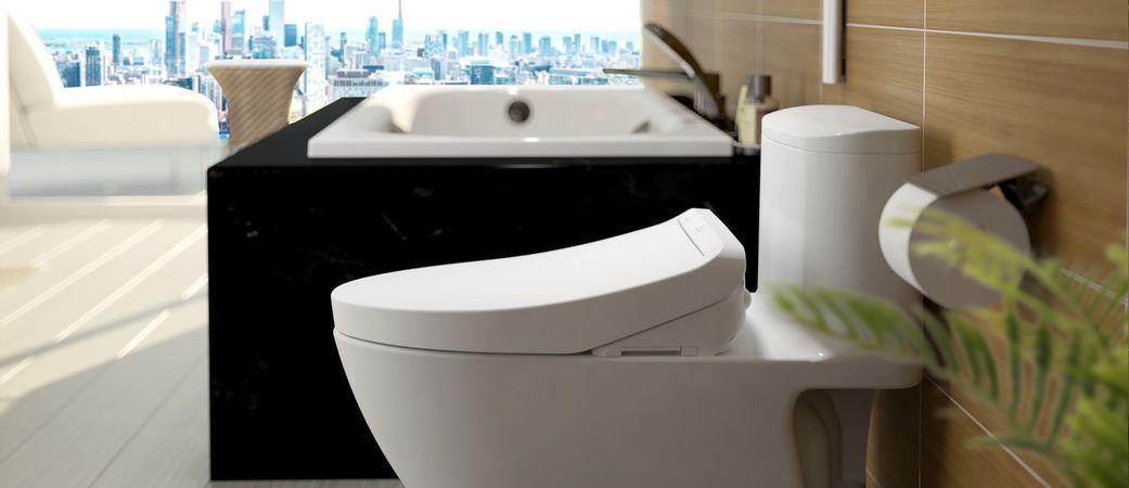 Phòng tắm cân bằng hiện đại - ảnh 2