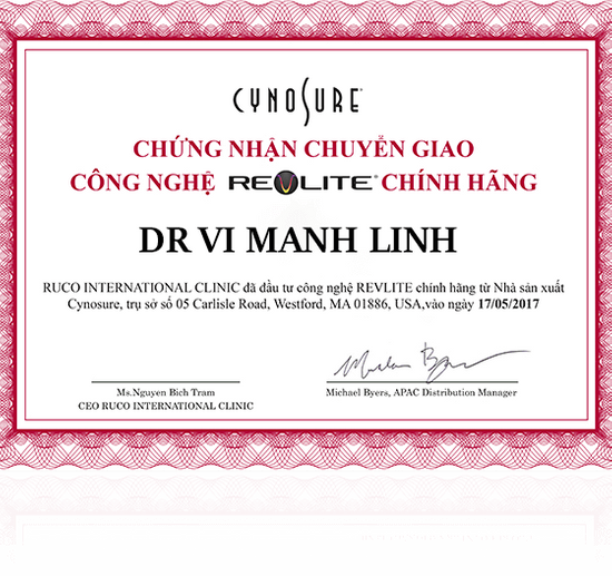 Chứng nhận 1