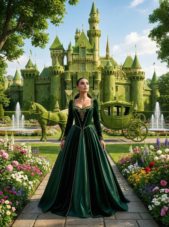 MATCHA QUEEN – Ceremonial tea AI image