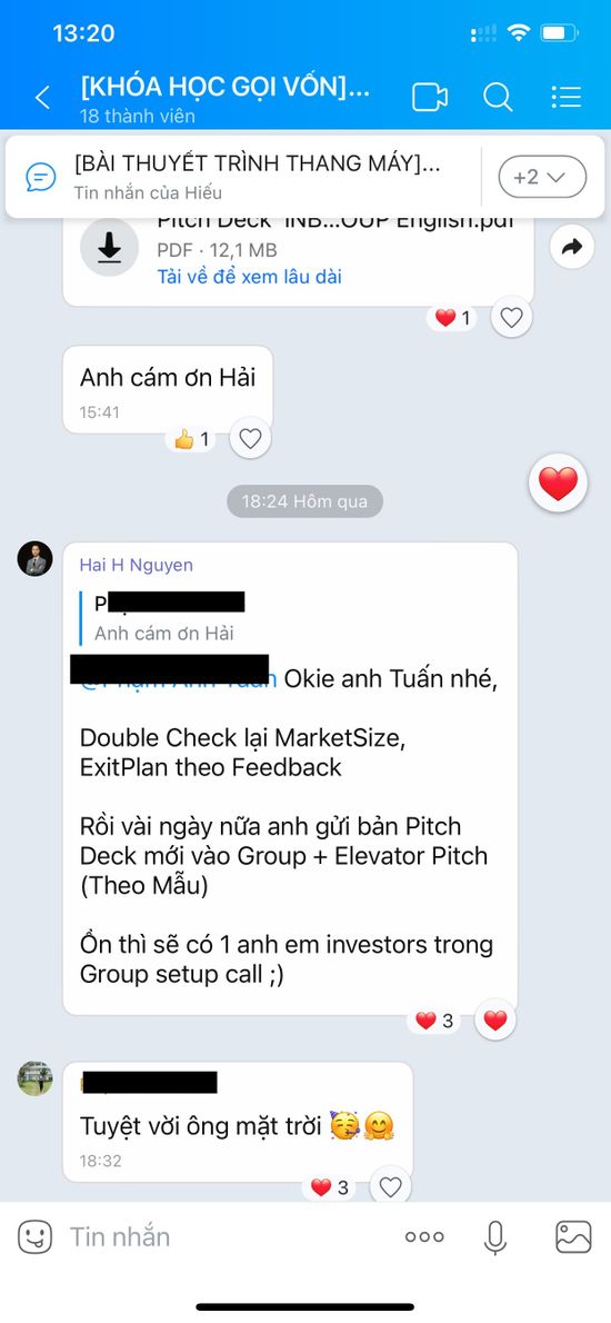 Phản hồi Zalo 5