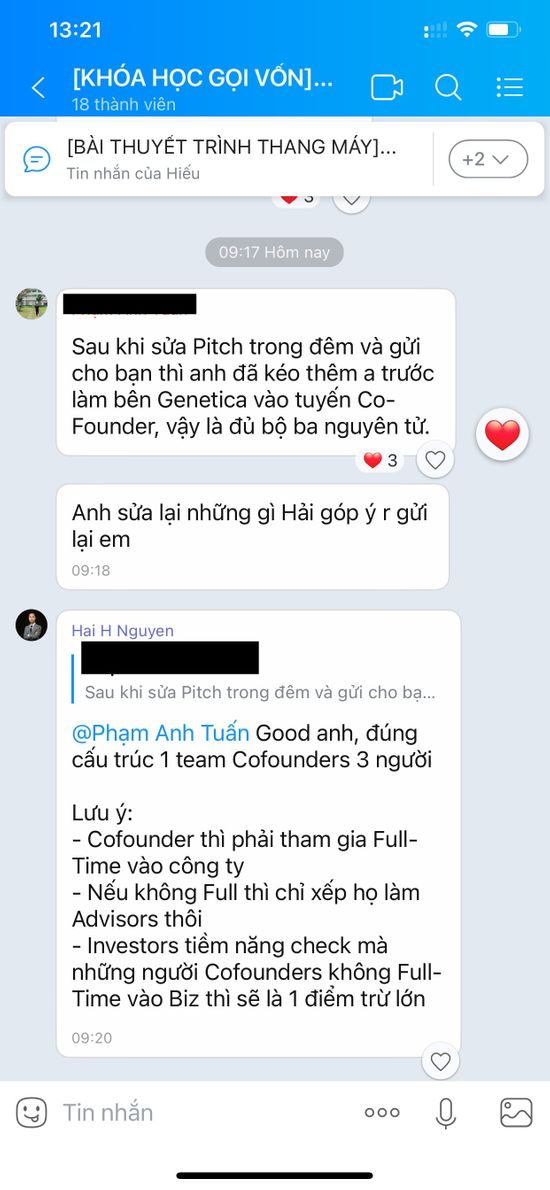 Phản hồi Zalo 7