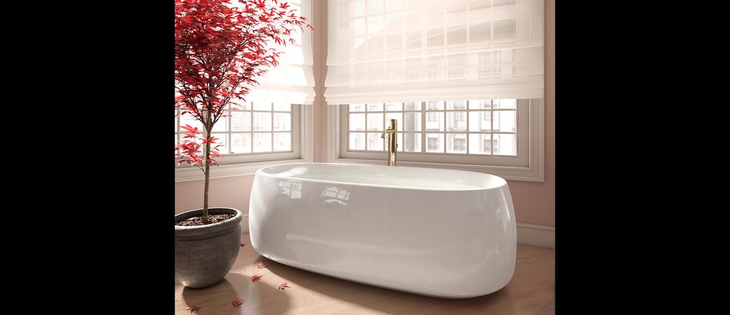Phòng tắm Buổi tối yên bình - ảnh 3
