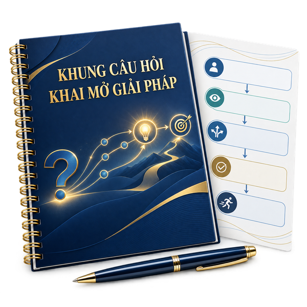Khung câu hỏi khai mở giải pháp — công cụ trong chương trình Tâm lý học ứng dụng vào lãnh đạo