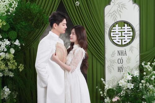 Mẫu phong bì xanh lá