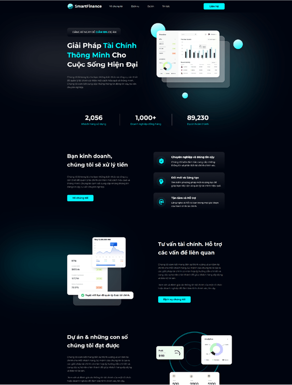 Mẫu website
