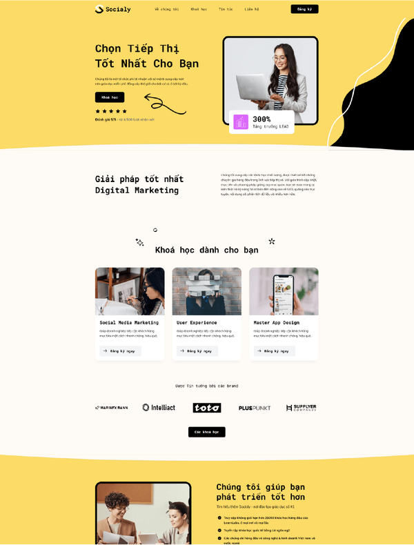 Mẫu website