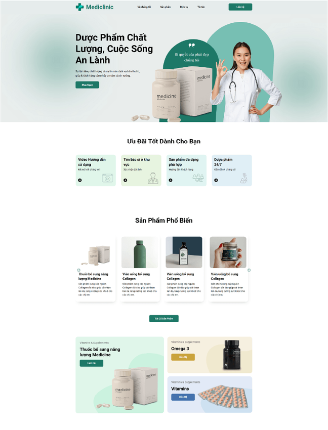Mẫu website
