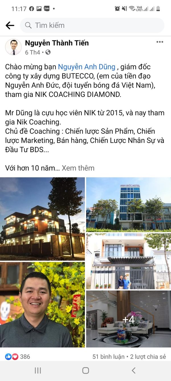 Ảnh chứng thực học viên NIK