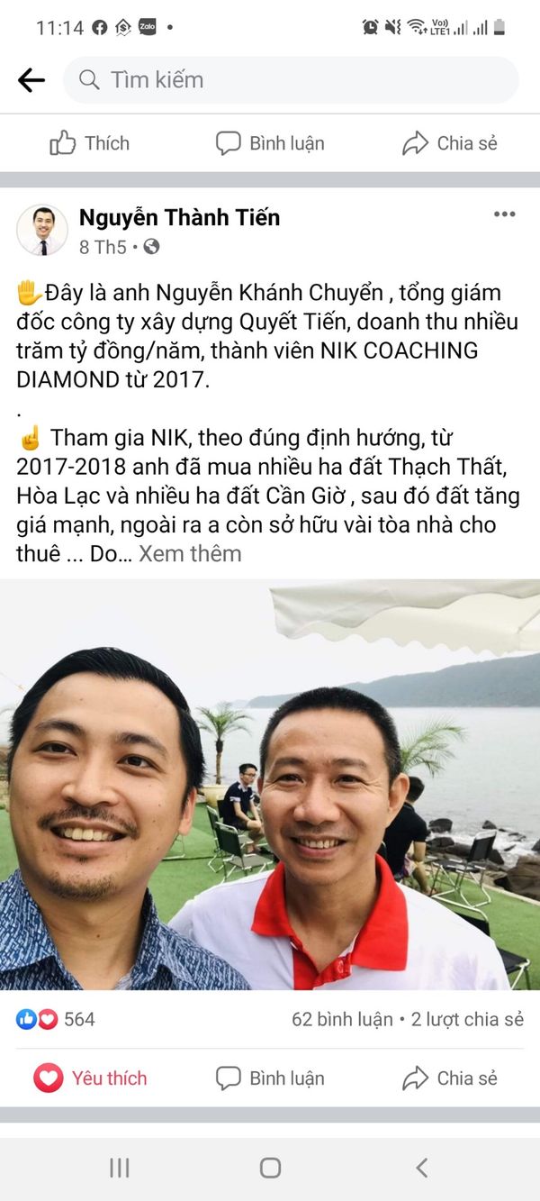 Ảnh chứng thực học viên NIK