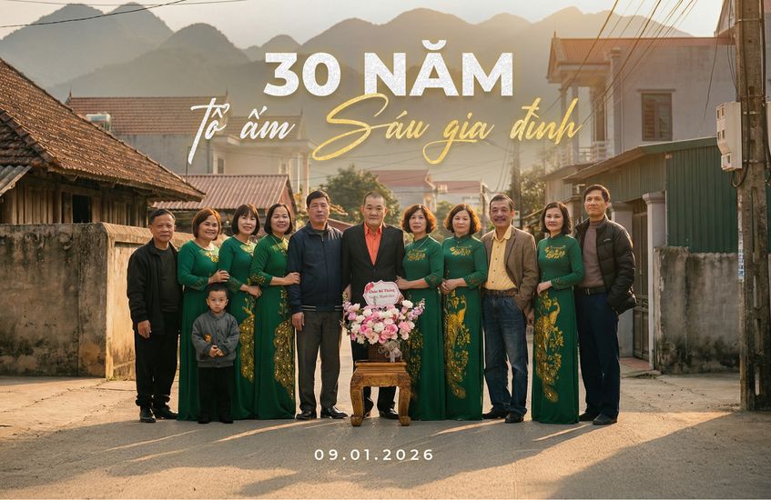 SAU NHA – Family AI image