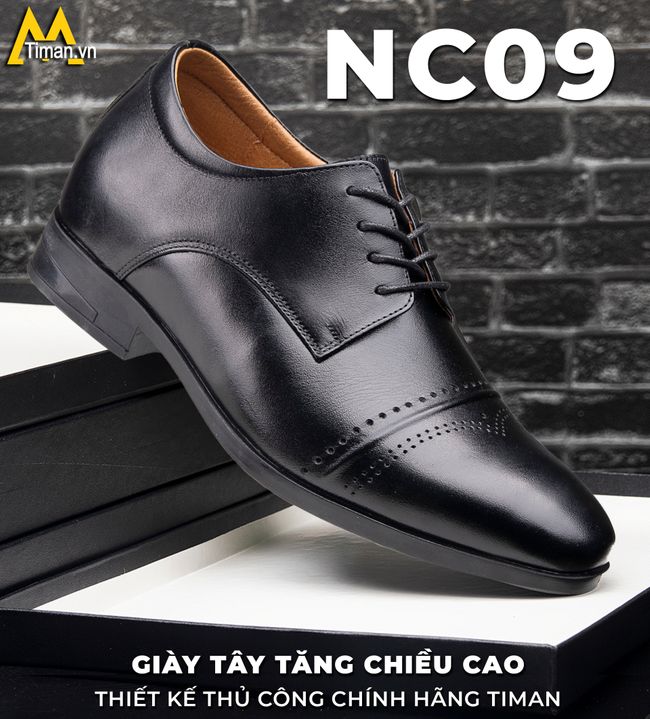 Giày Tăng Chiều Cao Nam NC09