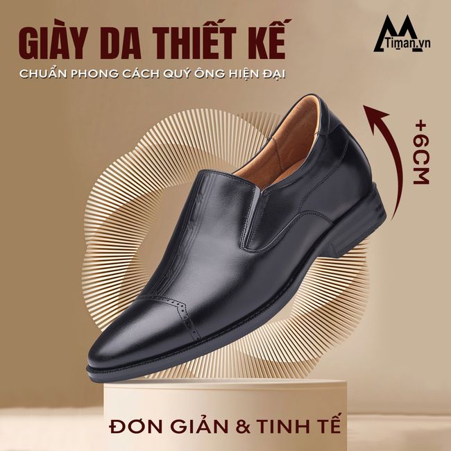 Giày Tăng Chiều Cao Nam NC12