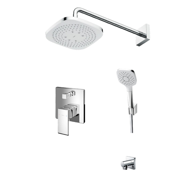Bộ sen tắm âm tường TOTO 2 đường nước