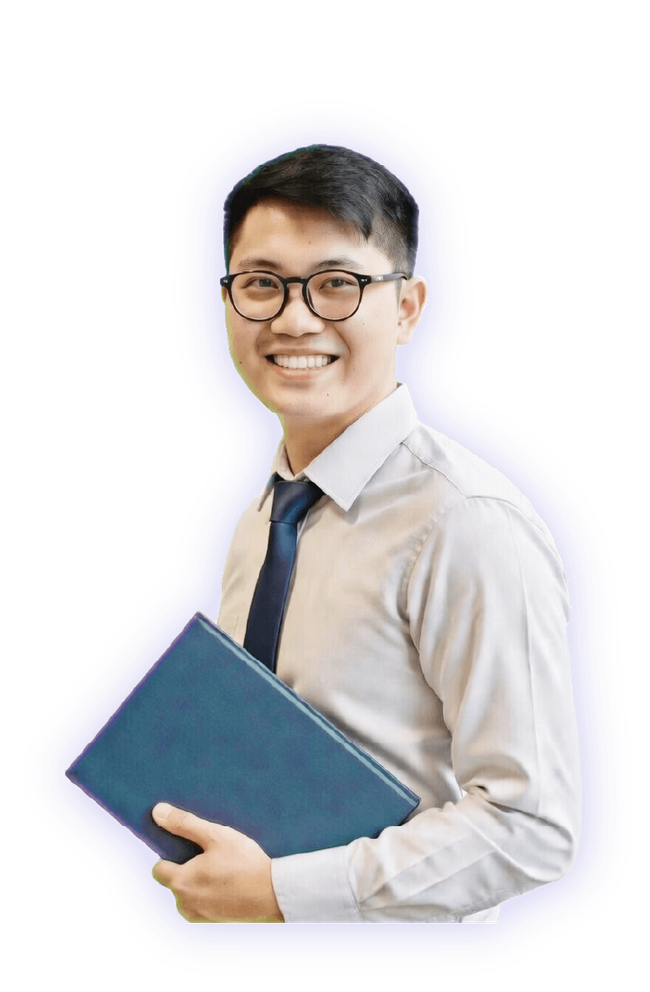 Giảng viên cầm sổ tay - minh họa giải pháp LadiBoost Đào tạo
