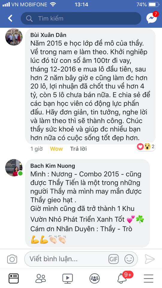 Ảnh chứng thực học viên NIK