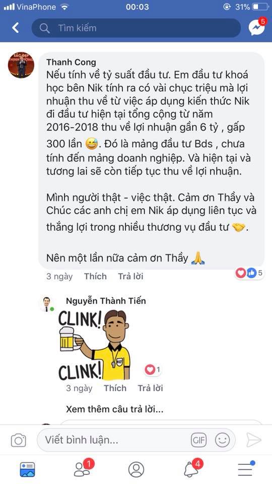 Ảnh chứng thực học viên NIK