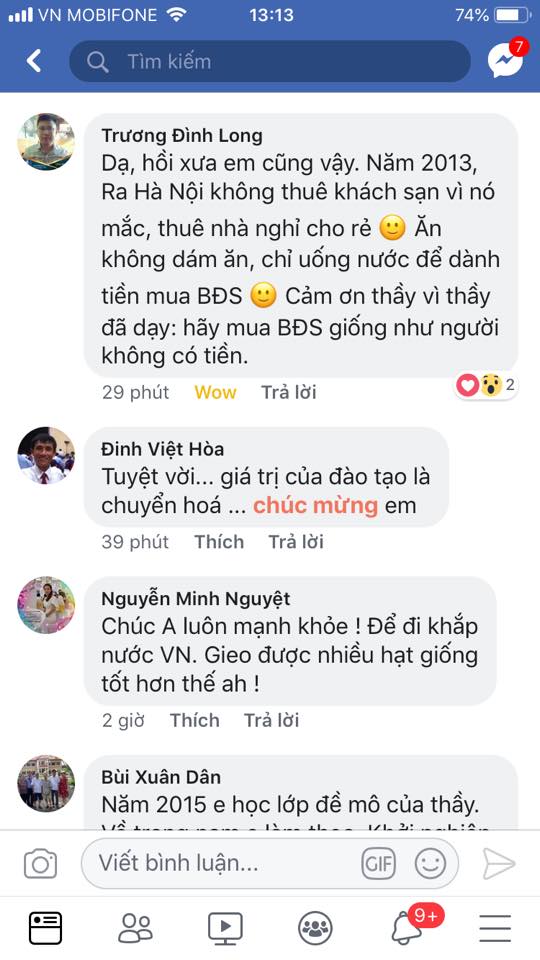Ảnh chứng thực học viên NIK