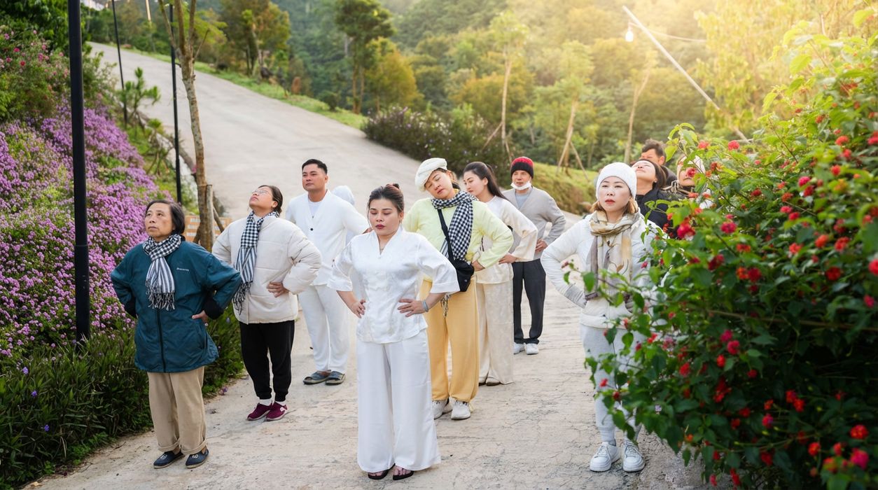 Chốn tĩnh tâm trong làng