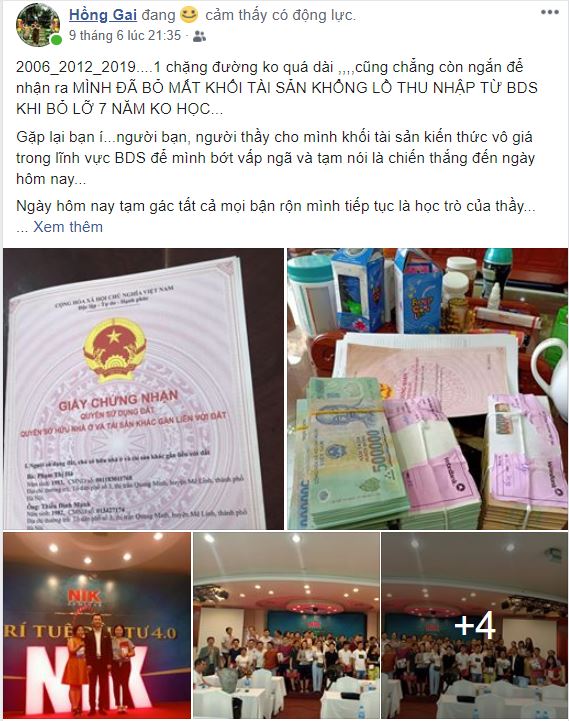Ảnh chứng thực học viên NIK