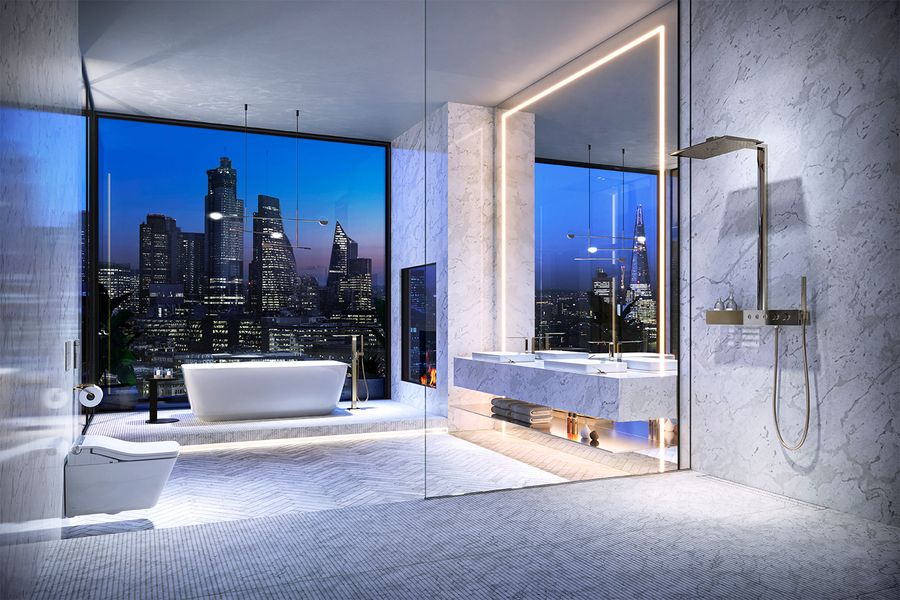 Phòng tắm Đô thị kiểu mẫu - ảnh 1
