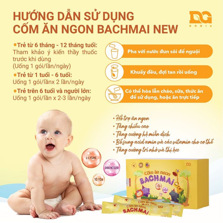Cốm Ăn Ngon Bạch Mai – Bé Hết Biếng Ăn, Ăn Ngon Mỗi Ngày, Mẹ An Tâm 2 huong dan su dung com an ngon bach mai4 20220828033654