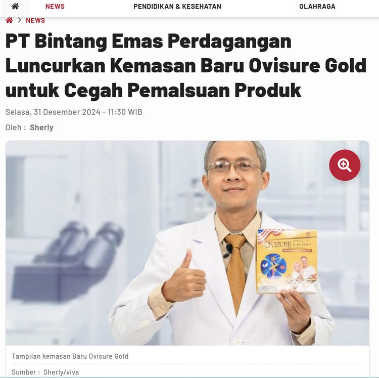 Ovisure Gold Press Feature 1 - Artikel