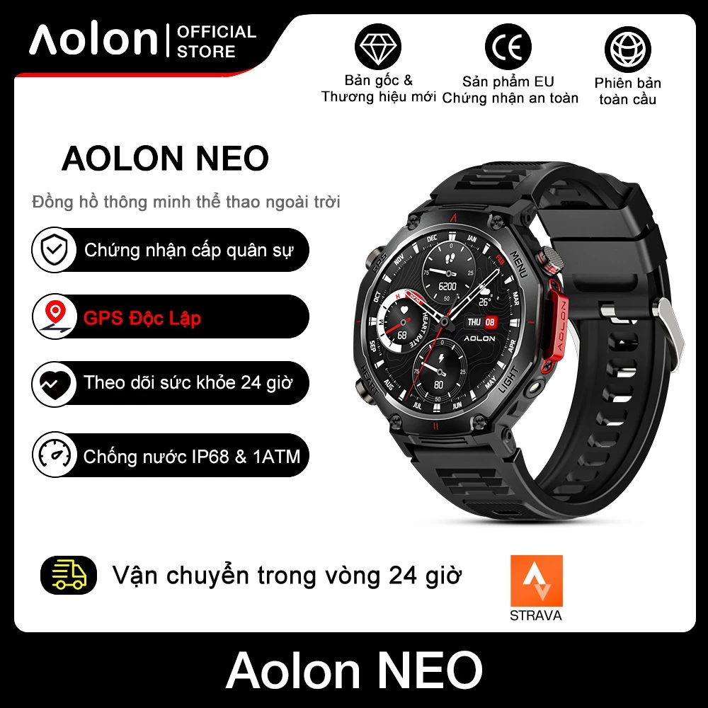 Aolon Neo - Đồng hồ thông minh GPS độc lập