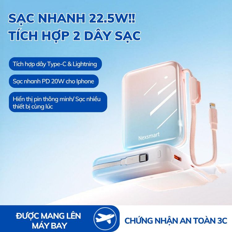 Màu Gradient Trắng - Xanh